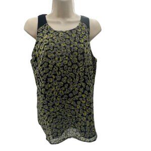 Banana Republic Navy, Green, Gray Women's Tank Top Size Small